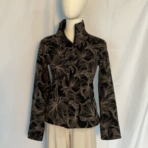 Athleta Odyssey print water repellent jacket size xs